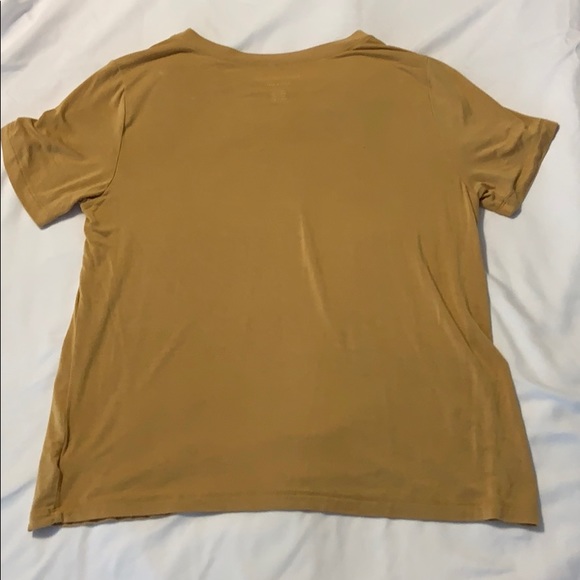 Yellow American Eagle Floral Shirt Size M - Picture 2 of 4